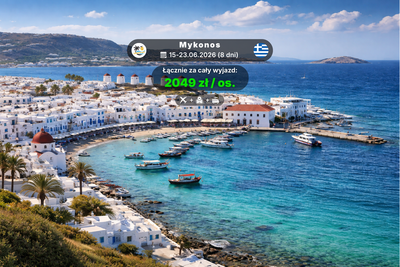 Mykonos - czerwiec 🇬🇷