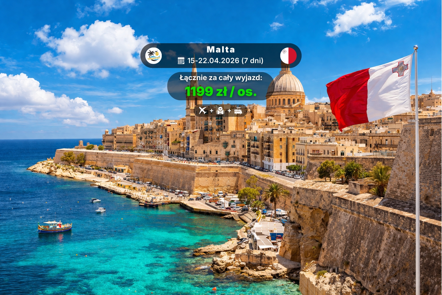 Malta - Kwiecień 🇲🇹