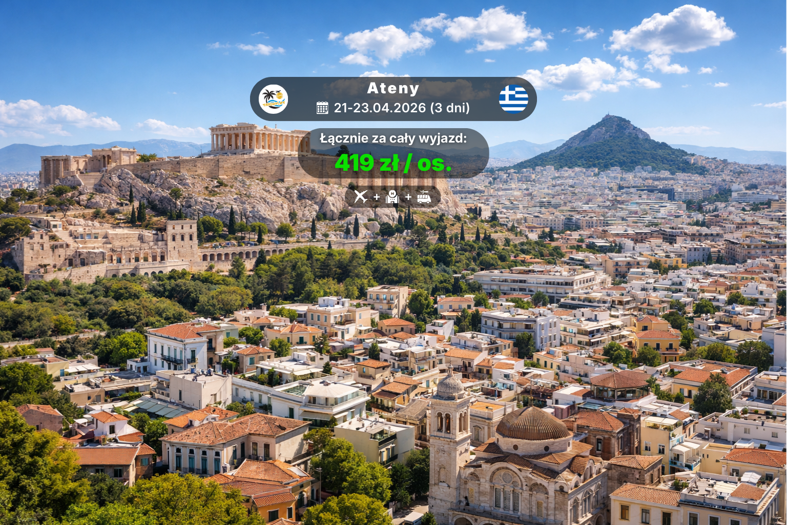 Ateny - kwiecień 🇬🇷