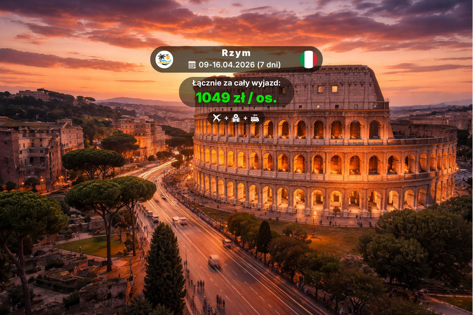 Rzym - kwiecień 🇮🇹