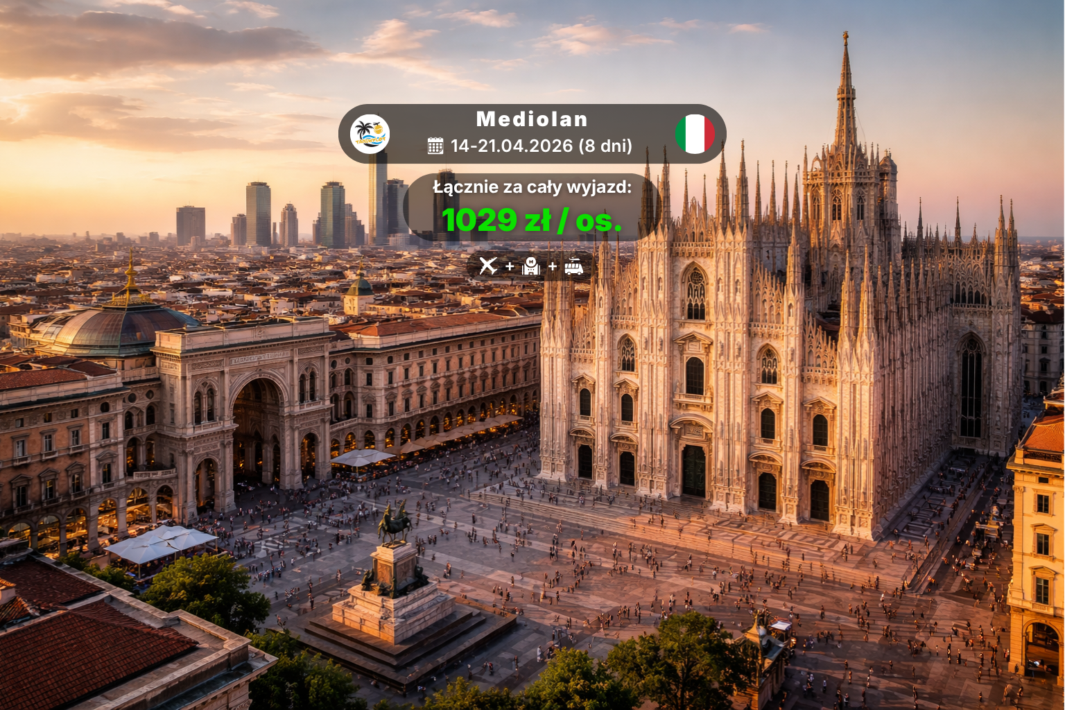 🇮🇹 Mediolan - kwicień