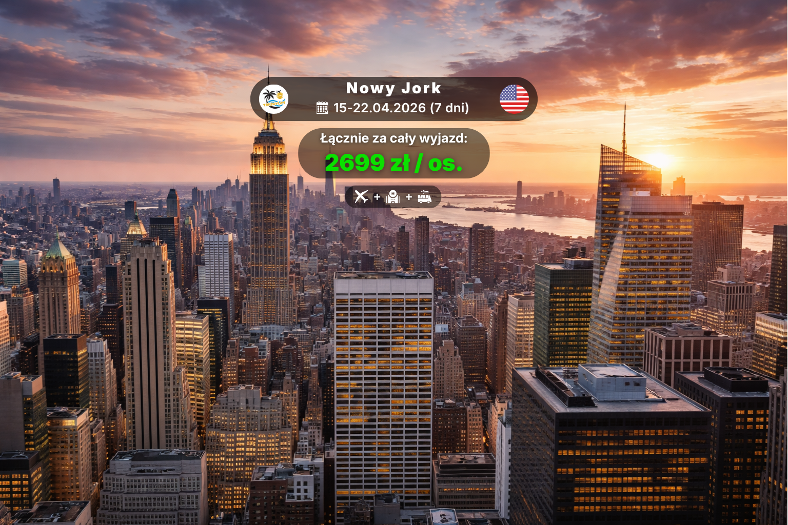 🇺🇸 Nowy Jork - kwiecień
