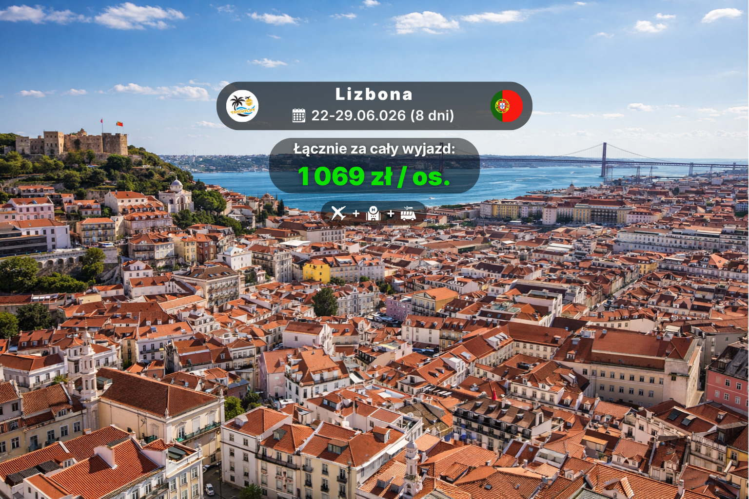 🇵🇹 Lizbona - czerwiec