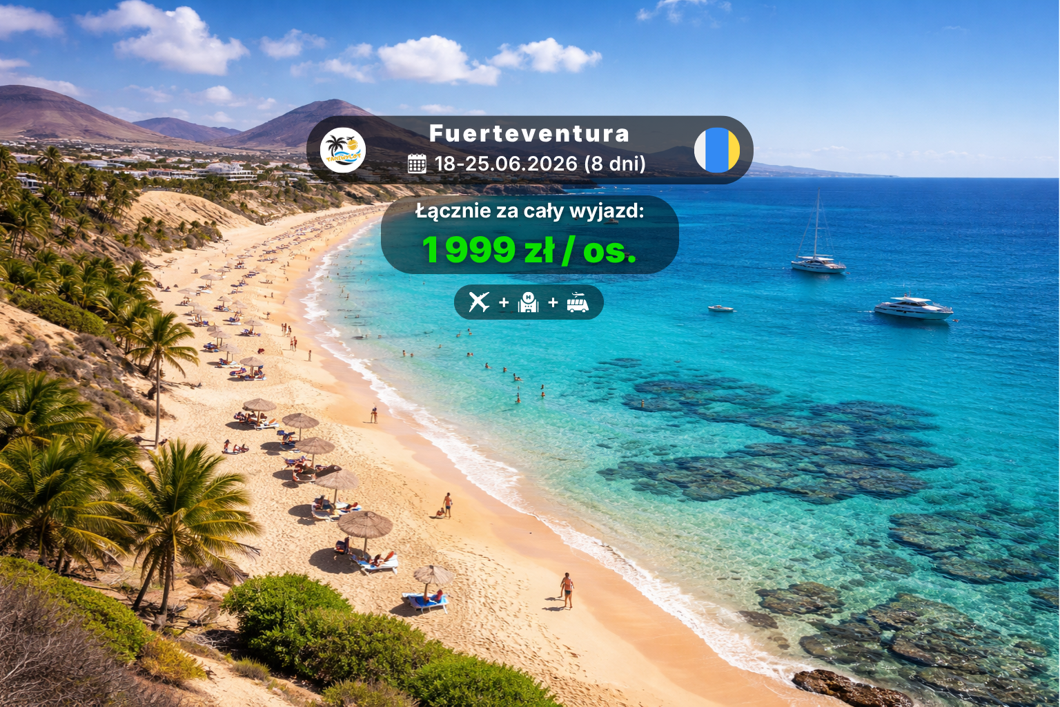 🇮🇨 Fuerteventura - czerwiec