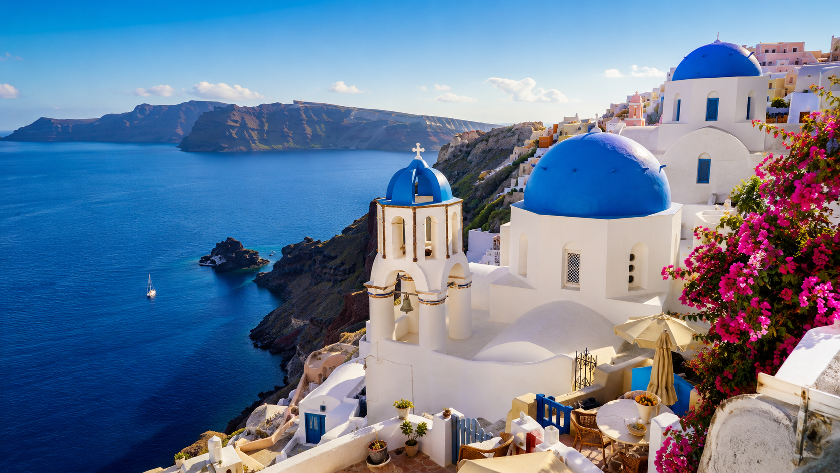 Santorini – lipiec