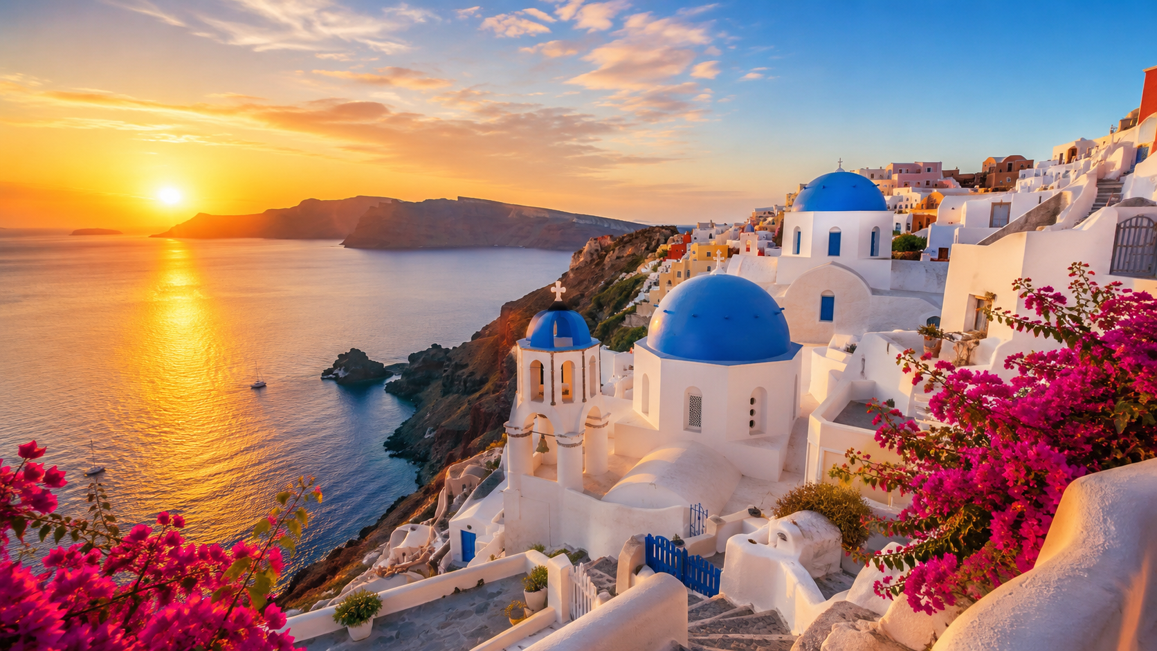 Santorini – lipiec